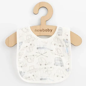 Dojčenský mušelínový podbradník New Baby My Cars