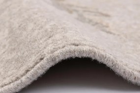 Koberec Agnella Ballata Natural Jira sivý, kruh