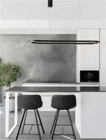 LED luster Cuppe 120 čierne