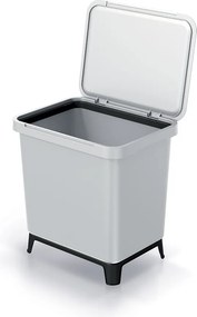 Odpadkový kôš SYSTEMO 29 l svetlosivý