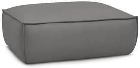 Sivá podnožka z imitácie kože Boheme – Bobochic Paris