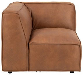 Koňakovohnedý modul pohovky Fairfield Kentucky – Bonami Selection