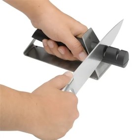 WMF - Brúska na nože GOURMET 42,5 cm čierna/nerezová oceľ