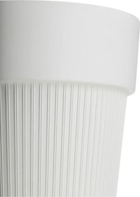 PLASTOVÝ KVETINÁČ SILVA LINE 20X17,5 CM KRÉMOVÁ