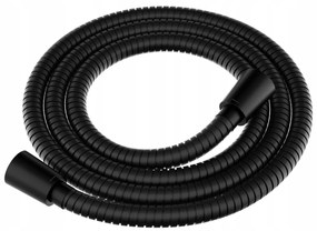 Sprchová hadica MEXEN - opletená - 150 cm - čierna matná, 79460-70