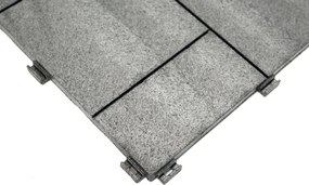 Gumová dlaždica STONE MOSAIC 30 x 30 cm, sivá MHEU5100182