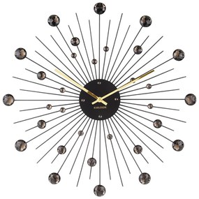 Dizajnové nástenné hodiny Karlsson 4859BK