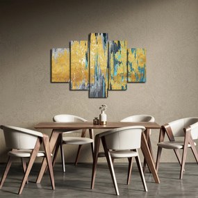 Obraz - Zlatý design (150x105 cm)