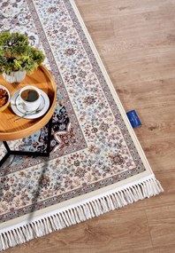 Koberec Villeroy & Boch Kollektion 1870 Etienne modrý / krémový
