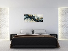 Obraz - Mramorovaná kresba (120x50 cm)