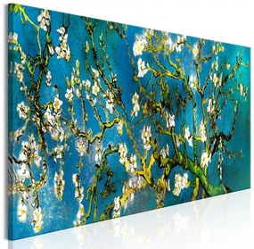 Artgeist Obraz - Blooming Almond (1 Part) Narrow Veľkosť: 120x40, Verzia: Na talianskom plátne
