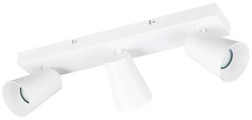 Biele bodové svietidlo ø 8 cm Sharp – Trio