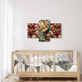 Obraz – Elegantný páv (90x60 cm)