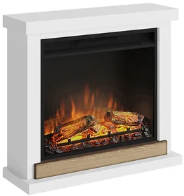 Tagu elektrický krb Hagen Pure White, 1500 W, LED
