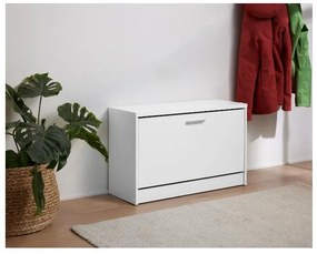 Livarno home Skrinka na topánky, biela  (100383188)