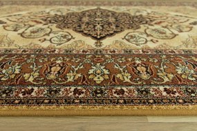 Koberec Isfahan Leyla jantár hnedý / béžový