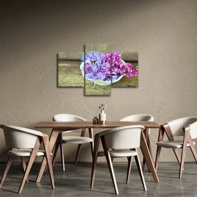 Obraz - fialová rastlinka (90x60 cm)