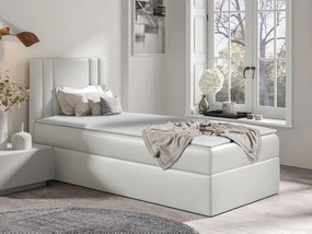 Jednolôžková posteľ Neresko Mini, Strana: ľavá, Rozmer postele: 90x200, Dostupné poťahy: ekokoža Soft 031