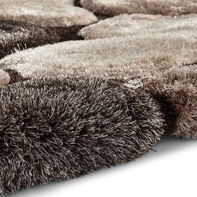 Béžovo-hnedý koberec Think Rugs Noble House, 150 × 230 cm