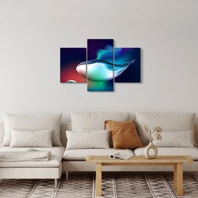 Obraz - Vesmírna veľryba (90x60 cm)