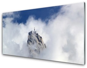 Nástenný panel  Hora mraky príroda 140x70 cm