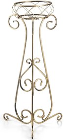 STOJAN NA KVETINÁČ FIORINA 96X47,5 CM ZLATÁ