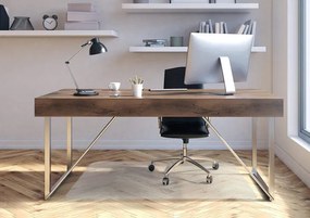 Podložka pod stoličku 100x140 cm priesvitná