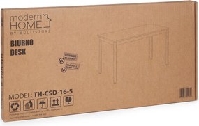 ModernHome Jedálenský stôl pre 4-5 osôb - 120x60 cm svetlý dub ModernHome