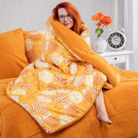 Prešívaná baránková súprava Dual Feel MALVINA 3 ks