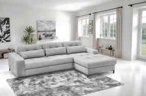 XXXLutz ROHOVÁ SEDAČKA, textil, svetlosivá MID.YOU - Sedačky - 000694007906