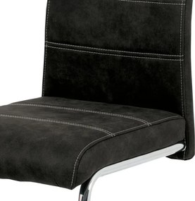 Jedálenská stolička čierna HC-483 BK3