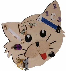 Interaktívna detská tabuľa - MAČIČKA - prírodná