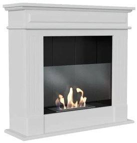 Stojaci biokrb so sklom biely November s vlastnou montážou