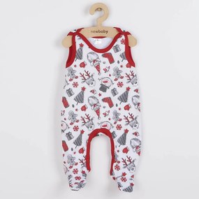 Dojčenské bavlnené dupačky New Baby Christmas, vel. 68 (4-6m)