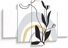 Obraz - Kvety vo váze N⁰1 (150x105 cm)