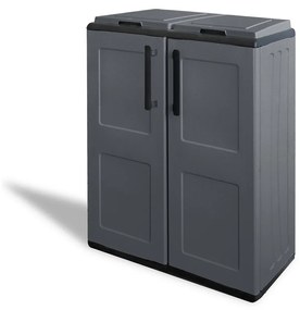 ARTPLAST Skriňa na triedený odpad Linea FREE 2dv/2víka Poškodený obal: Nie