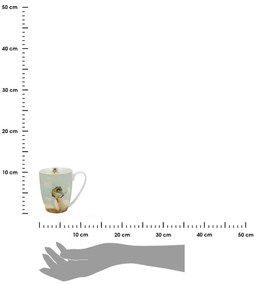 Porcelánový hrnček Monet Woman with Parasol 360 ml