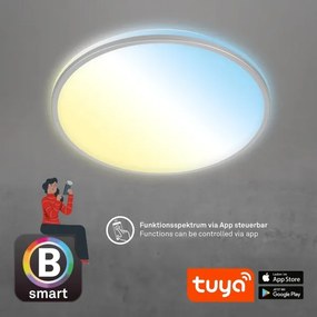 Briloner 3065-014 - LED stmievateľné stropné svietidlo IVY 42 W/230 V Wi-Fi Tuya priemer 49 cm + diaľkový ovládač