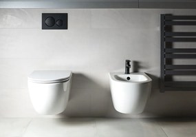 Bruckner Bruckner, FULDA závesný bidet, 36x52cm, biela, 201.611.4