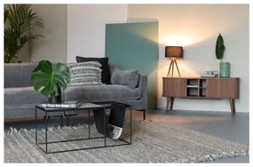 Čierna stolová lampa Zuiver Tripod Wood