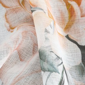 ZÁVES NA PÁSKE ELLIE 140X270 CM KVETY