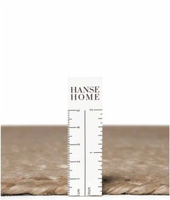 Obojstranný/ručne tkaný jutový koberec v tmavoprírodnej farbe 160x230 cm Braided – Hanse Home