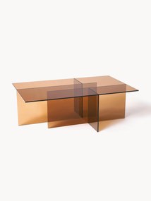 Sklenený konferenčný stolík Anouk, Š 102 cm