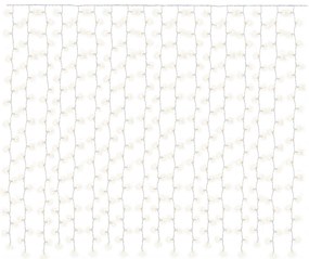 Tutumi Tutumi, LED záves 300 diód 3x3m GL2001, teplé biele svetlo, CHR-00316