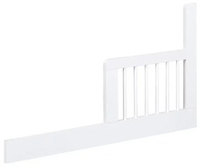 Biela zábrana do postieľky TULCO 60 x 120 cm