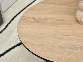 Konferenčný stolík Sirius (sonoma + čierna). Vlastná spoľahlivá doprava až k Vám domov. 1111710