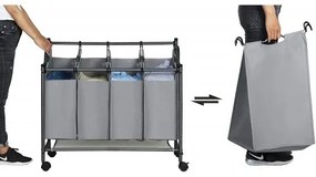 Vozík na bielizeň SONGMICS LSF005GS