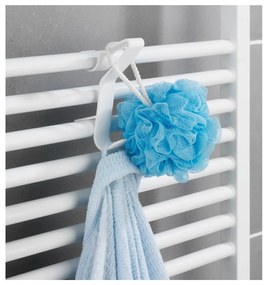 Biely háčik na radiátor Wenko Flexi