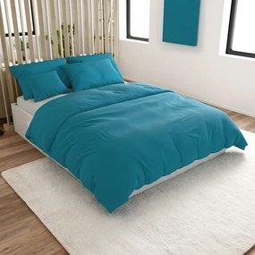 Obliečky z mikrovlákna LANTA tyrkysové Rozmer obliečky: 2 ks 70 x 80 cm | 160 x 200 cm