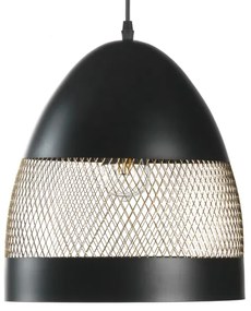 ONLI - Luster na lanku POLLY 1xE27/22W/230V čierna